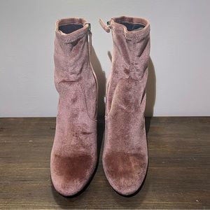 Steve Madden Pink Booties
